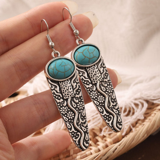Bohemian Turquoise Earrings