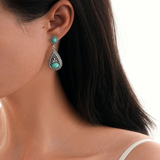 Bohemian Turquoise Earrings