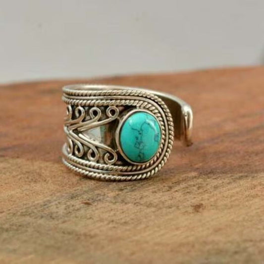 Bohemian Turquoise Ring
