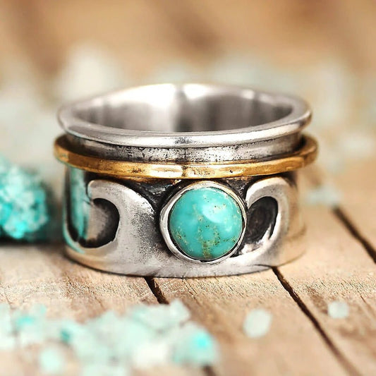 Bohemian Turquoise Ring