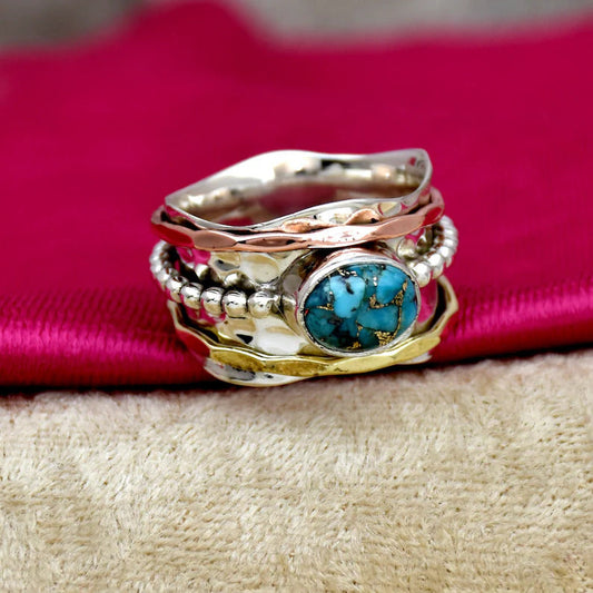 Bohemian Turquoise Ring