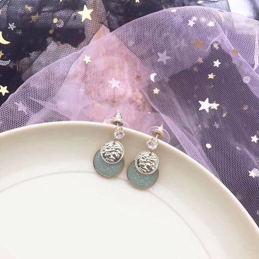 Celestial Coin Earrings