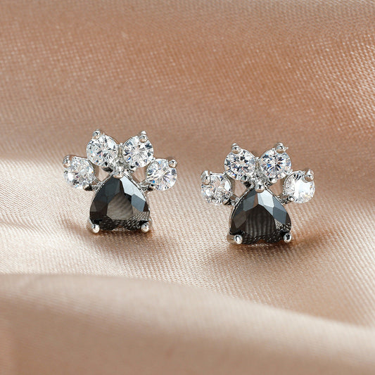 Classic Black Diamond Earrings