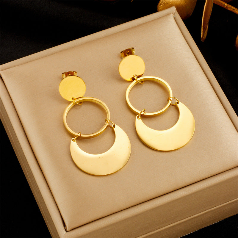 Classic Gold Earrings