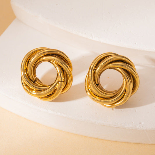 Classic Gold Earrings