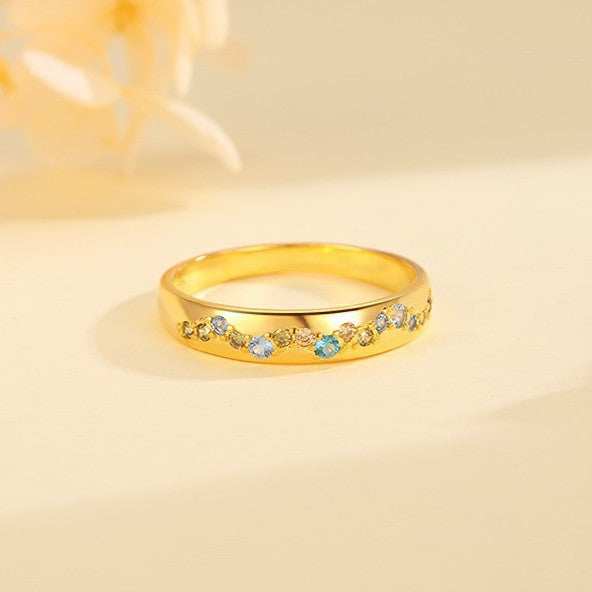 Classic Gold Gemstone Ring