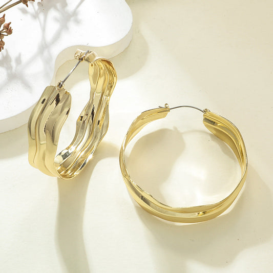 Classic Gold Hoop Earrings