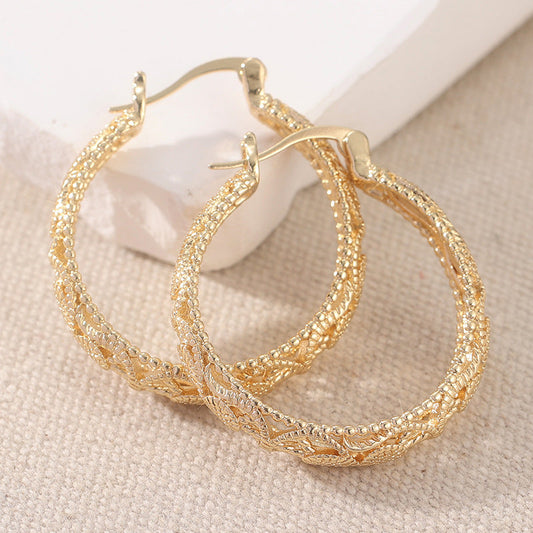 Classic Gold Hoop Earrings