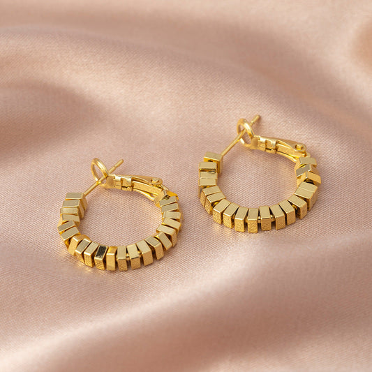 Classic Gold Hoop Earrings