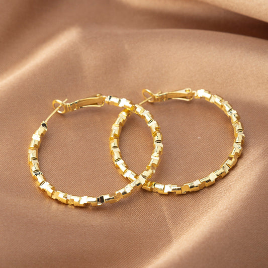 Classic Gold Hoop Earrings