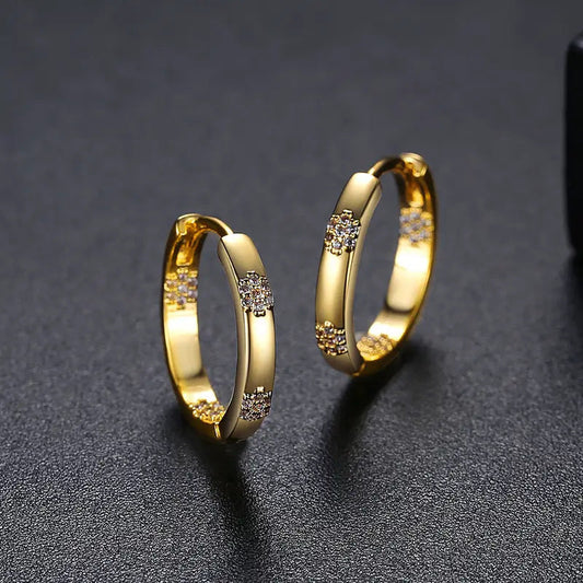 Classic Gold Hoop Earrings