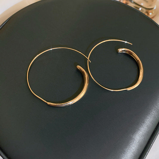 Classic Gold Hoop Earrings
