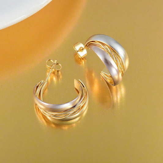 Classic Gold Hoop Earrings