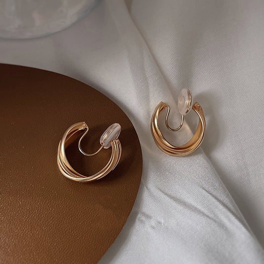Classic Gold Hoop Earrings