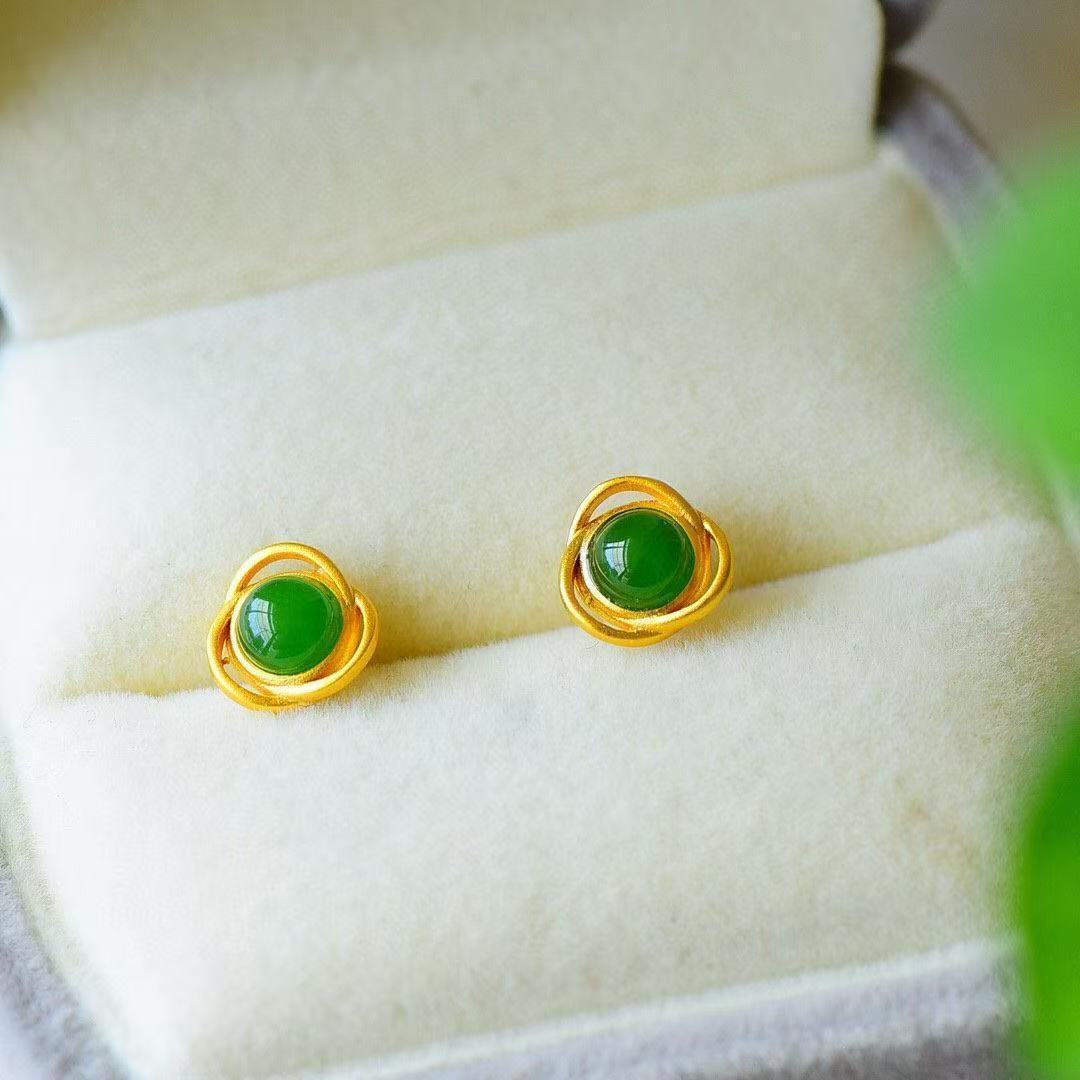 Classic Jade Earrings