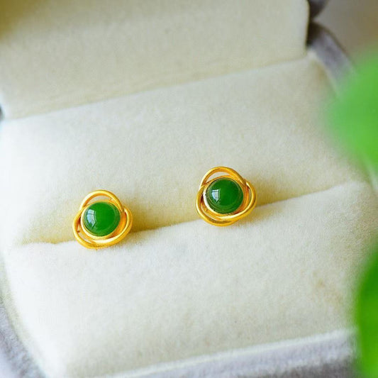 Classic Jade Earrings