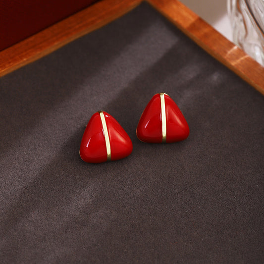 Classic Red Earrings