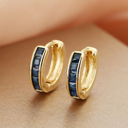Classic Sapphire Earrings