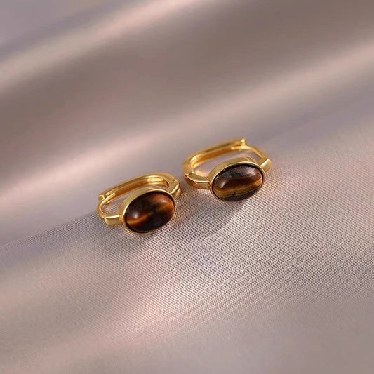 Classic Smoky Quartz Earrings