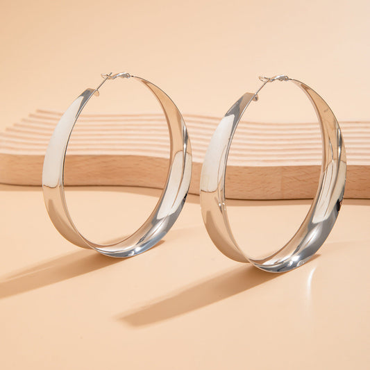 Classic Two Tone Earrings