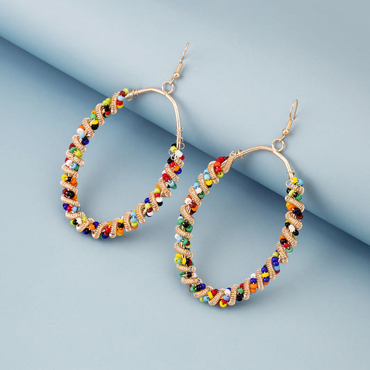Colorful Beaded Earrings