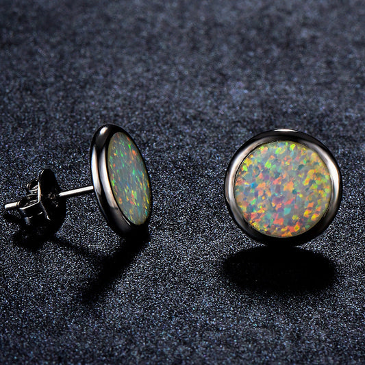 Colorful Opal Earrings