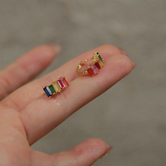 Colorful Rainbow Earrings