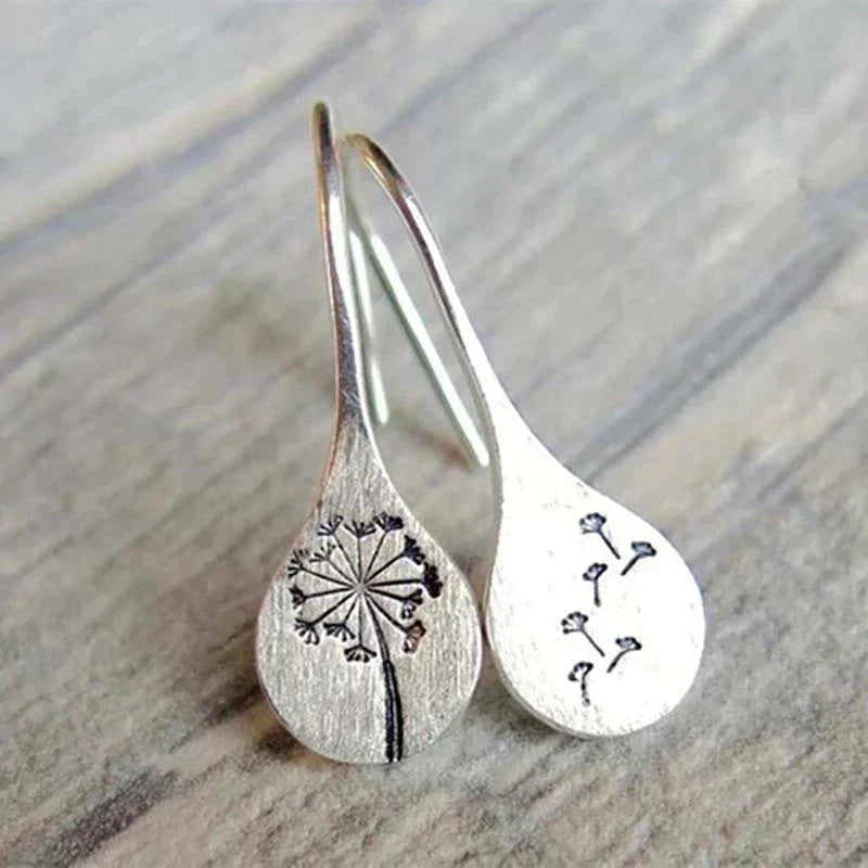 Delicate Dandelion Earrings