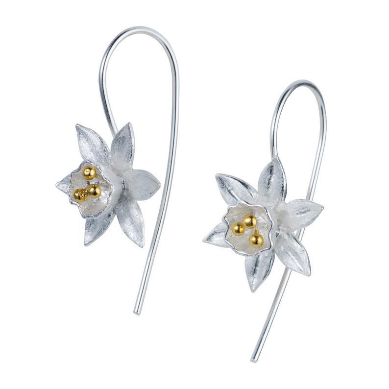 Delicate Flower Earrings