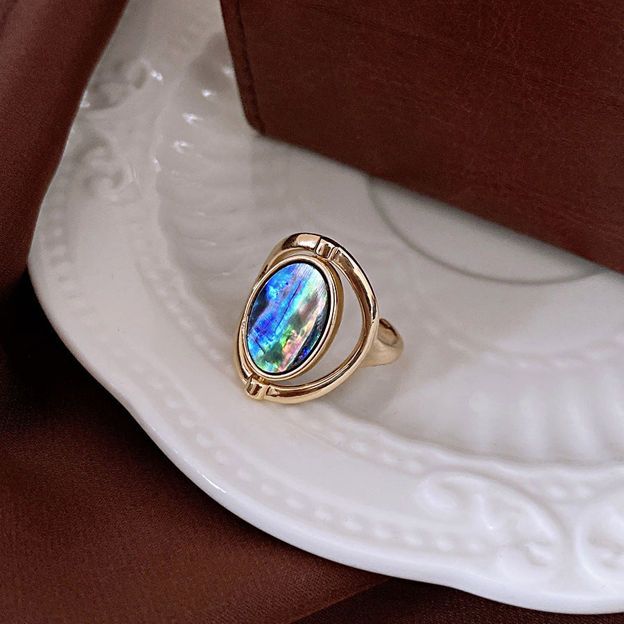 Elegant Abalone Ring