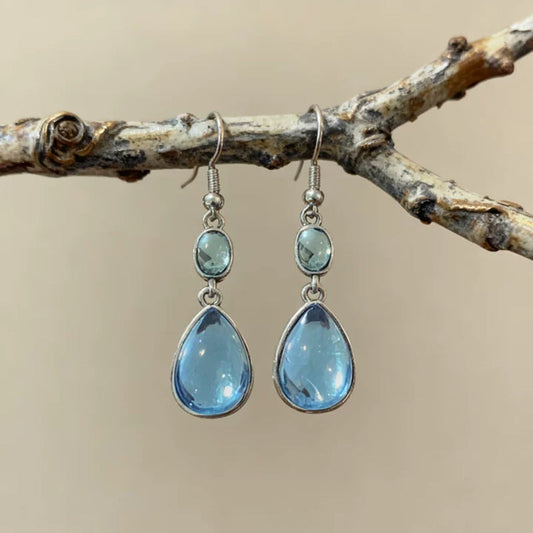 Elegant Aquamarine Earrings