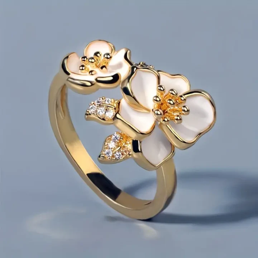 Elegant Blossom Ring