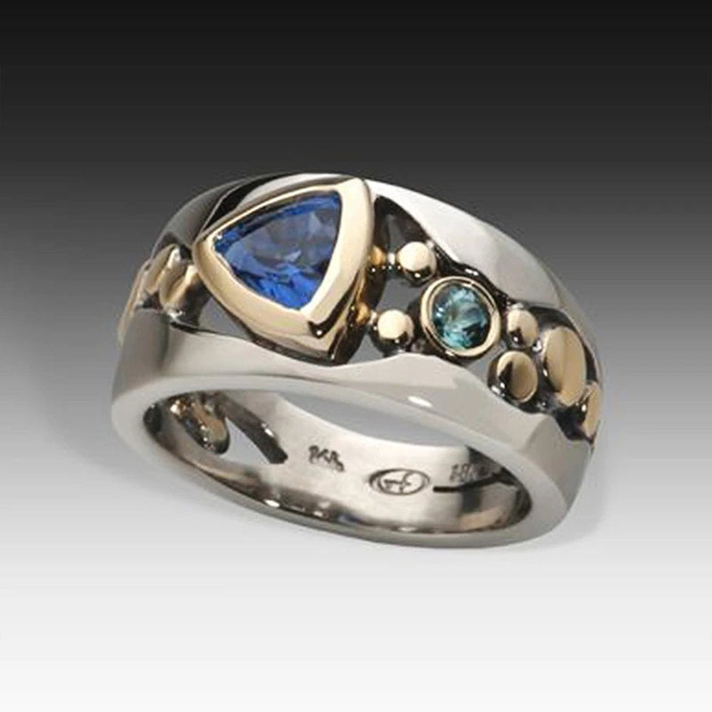 Elegant Blue Sapphire Ring