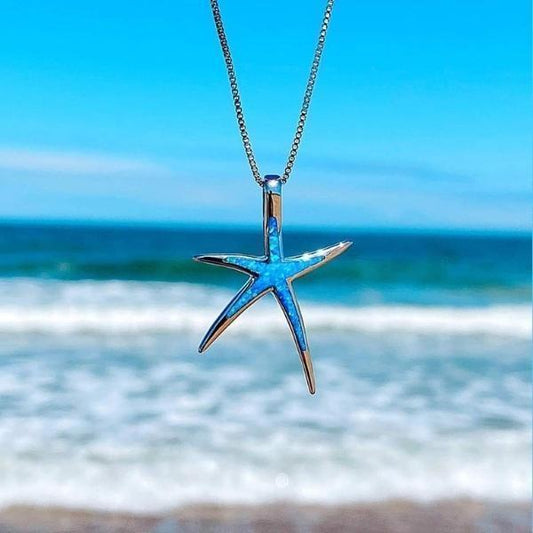 Elegant Blue Starfish