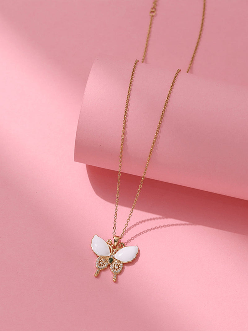 Elegant Butterfly Necklace