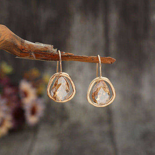 Elegant Citrine Earrings