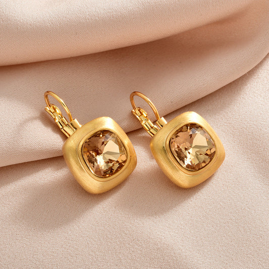 Elegant Citrine Earrings