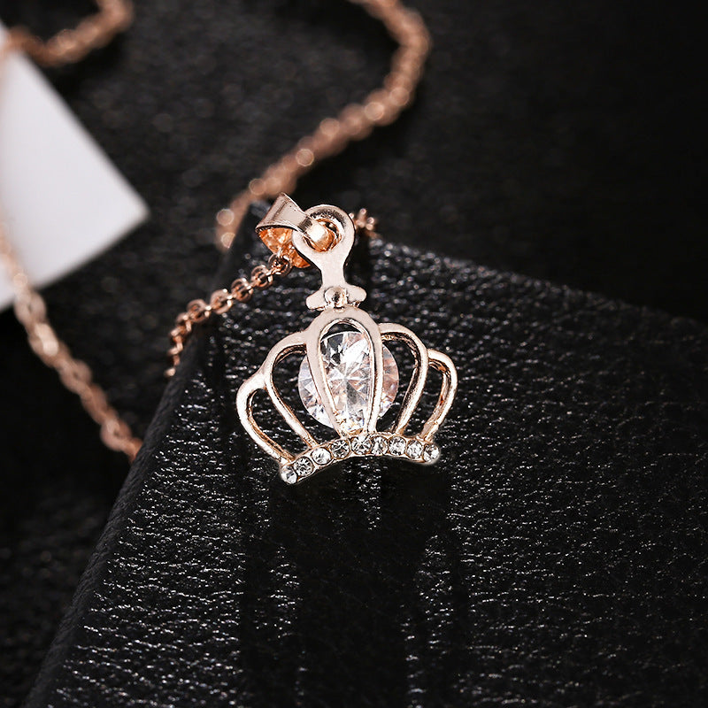 Elegant Crown Necklace