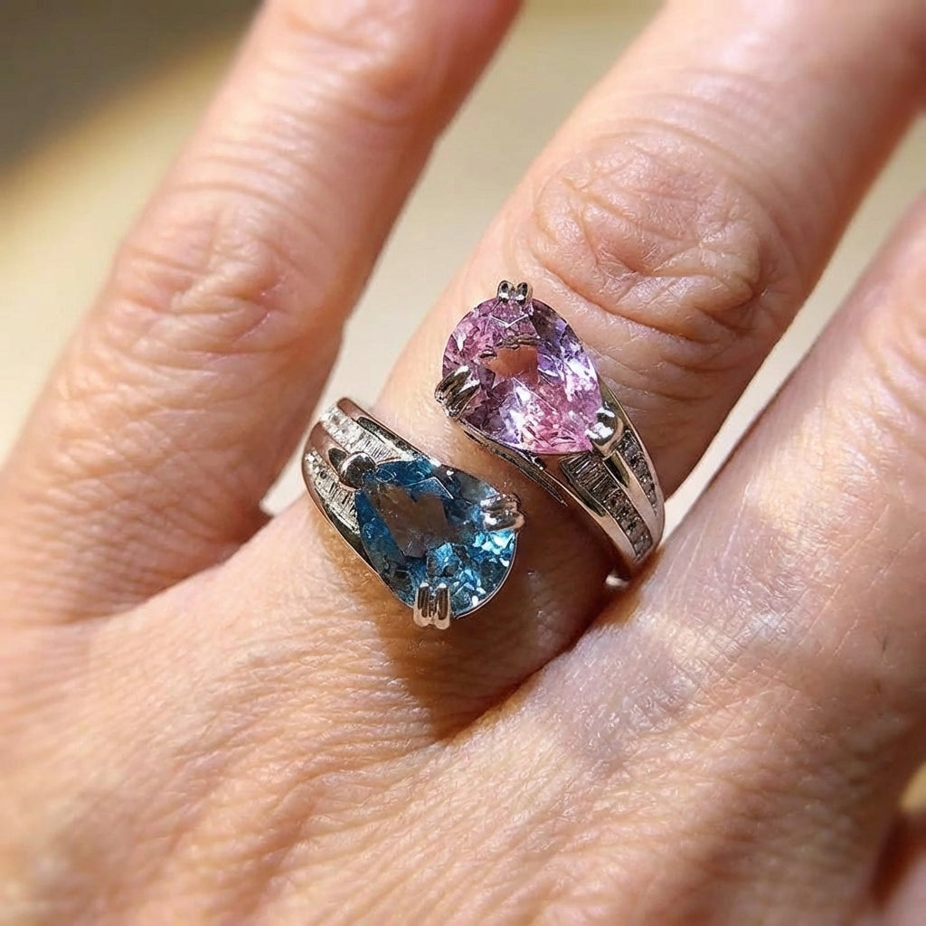 Crystal Cocktail Ring