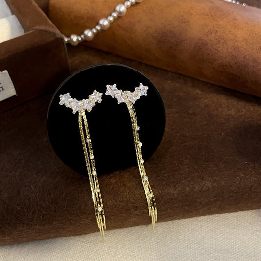 Elegant Crystal Drop Earrings