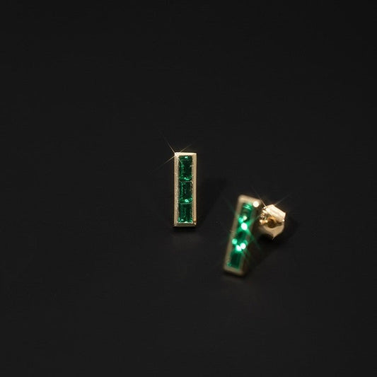 Elegant Emerald Earrings