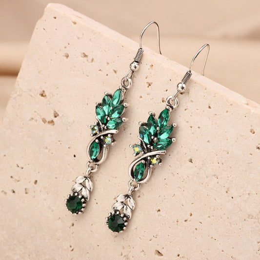 Elegant Emerald Earrings