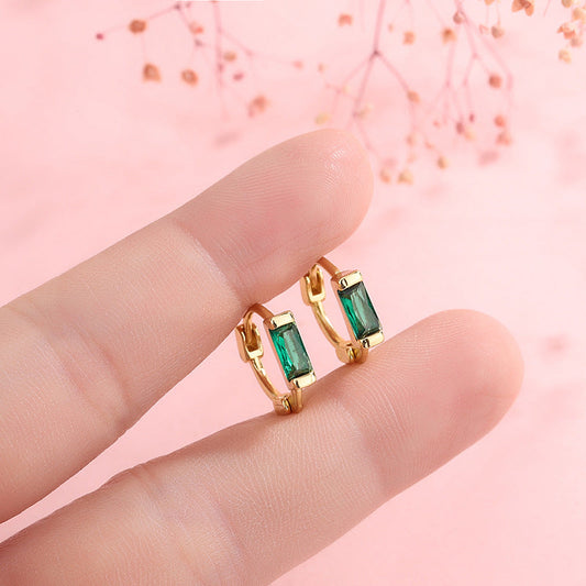 Elegant Emerald Earrings