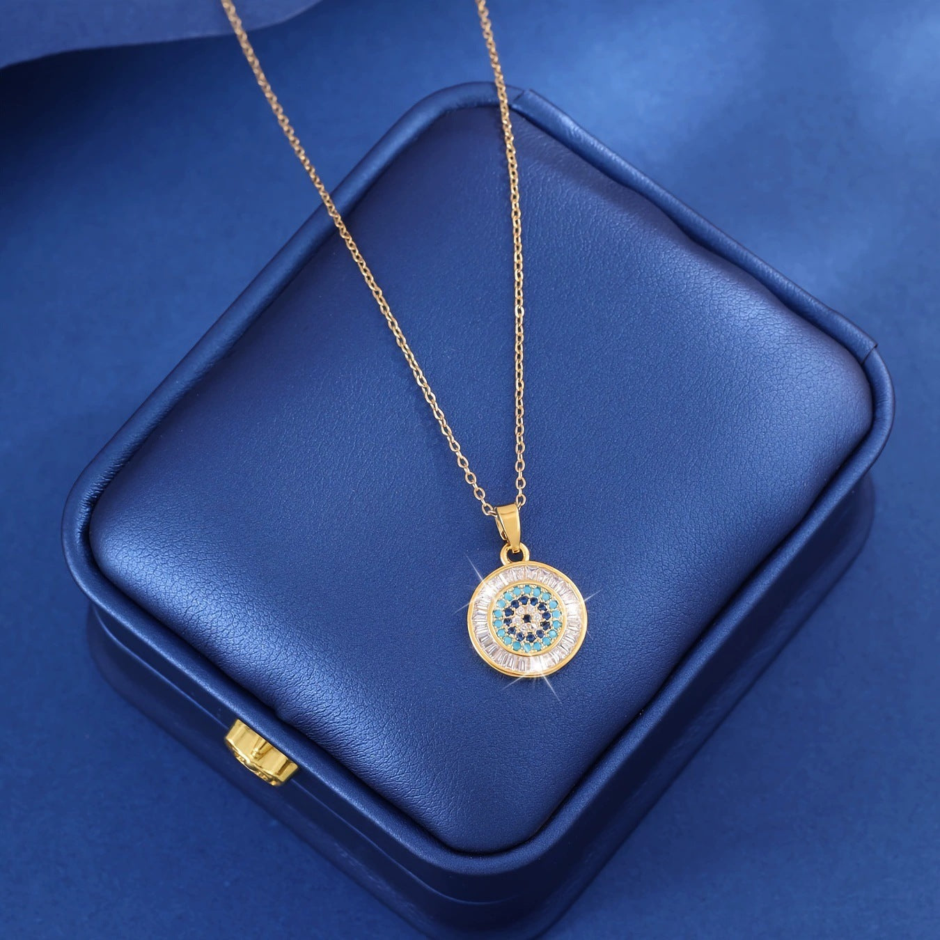 Elegant Evil Eye Necklace