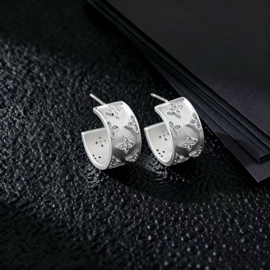 Elegant Floral Earrings