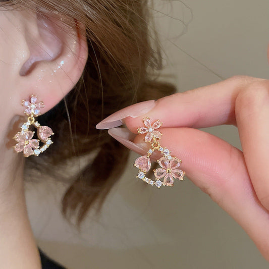 Elegant Floral Earrings