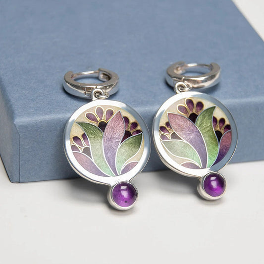 Elegant Floral Earrings
