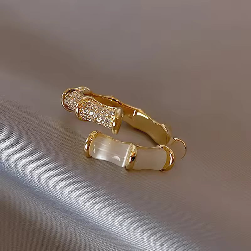 Elegant Gold Crystal Earrings