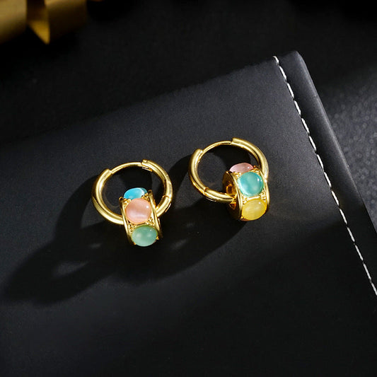 Elegant Jade Earrings