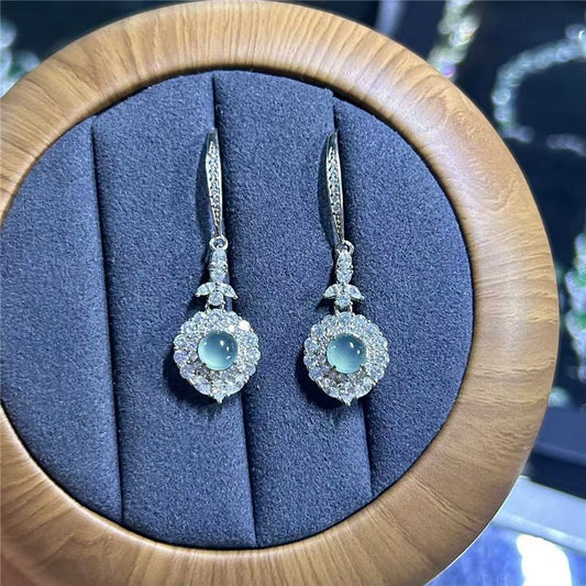 Elegant Jade Earrings
